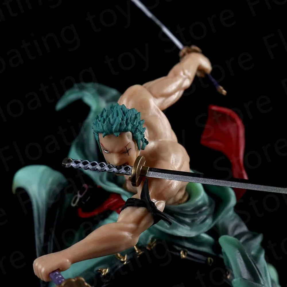 Figurine Roronoa Zoro Santōryū Ōgi Trois épées