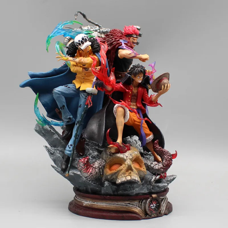 Figurine Kid,Law, Luffy Action