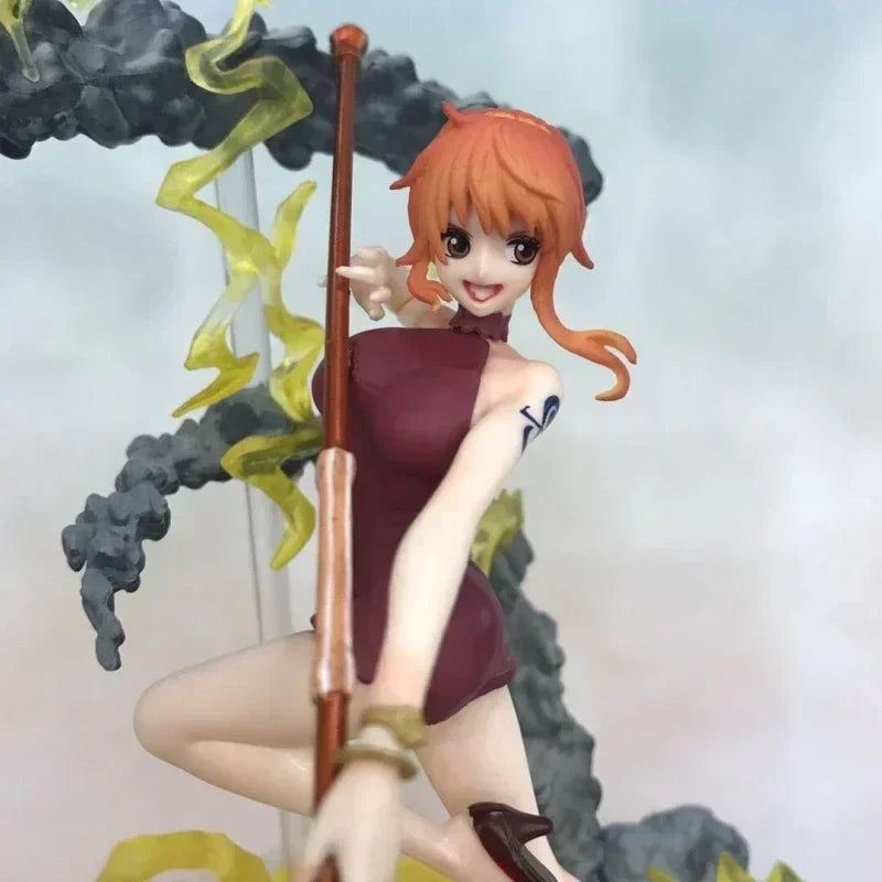 Figurine Action Nami Black Ball One Piece Wano Kuni