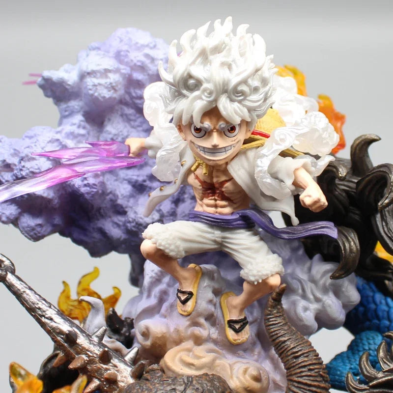 Figurine Luffy Gear 5 Vs Kaidou