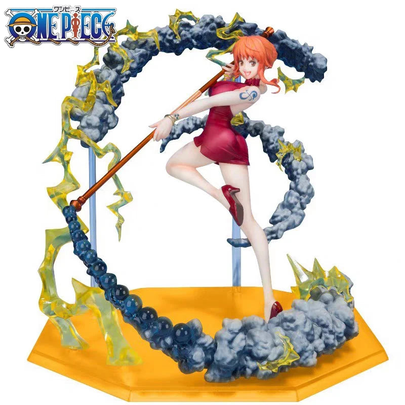 Figurine Action Nami Black Ball One Piece Wano Kuni