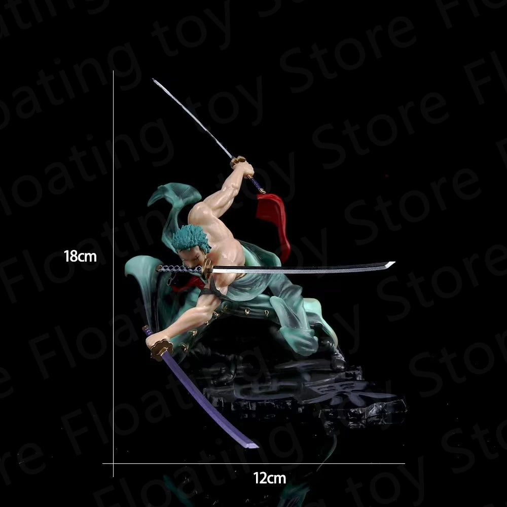 Figurine Roronoa Zoro Santōryū Ōgi Trois épées