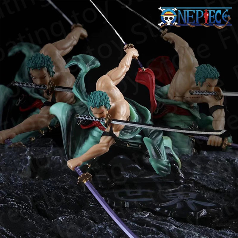 Figurine Roronoa Zoro Santōryū Ōgi Trois épées