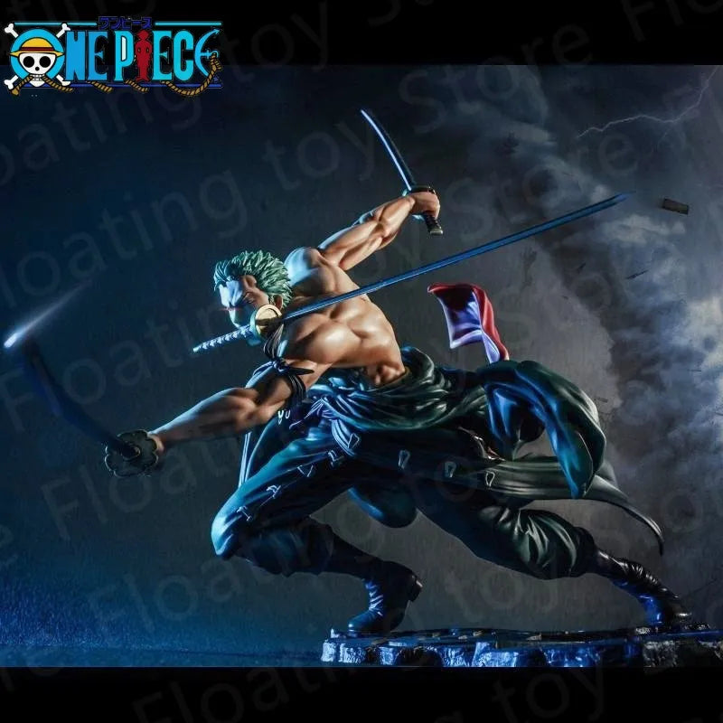 Figurine Roronoa Zoro Santōryū Ōgi Trois épées